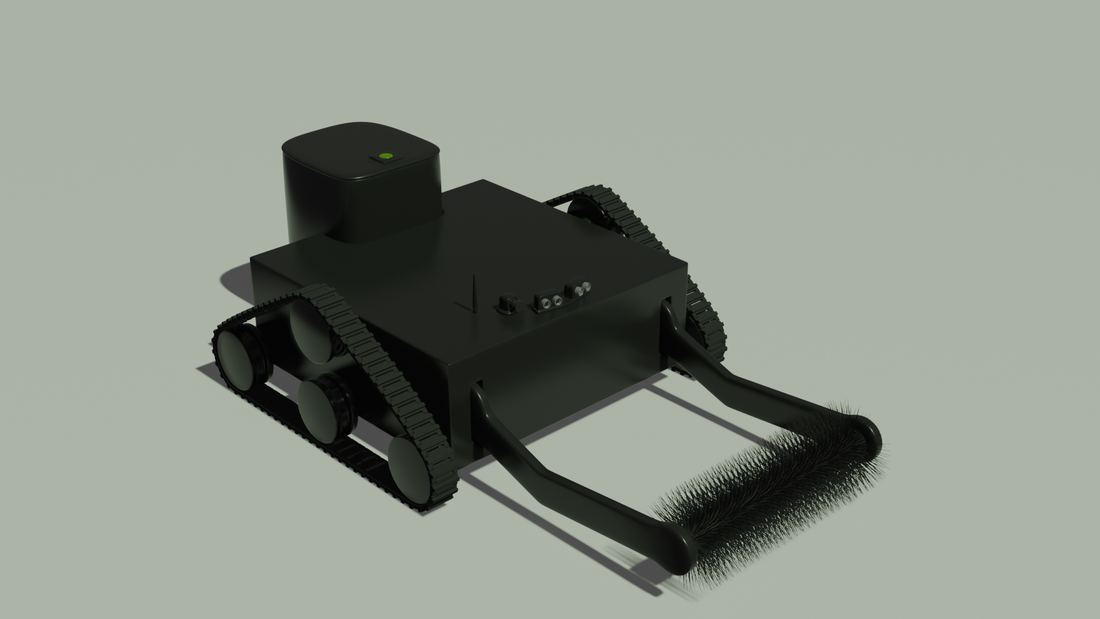 3D render of the Melt robot